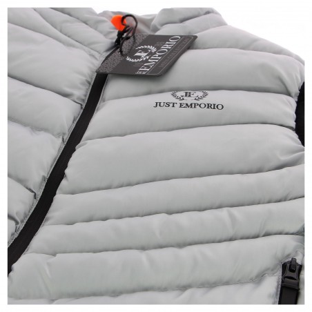 Doudoune homme sans manche JUST EMPORIO gris clair  - Matière-noble 34,90