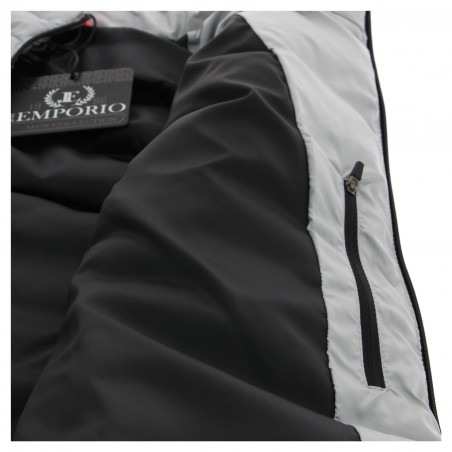 Doudoune homme sans manche JUST EMPORIO gris clair  - Matière-noble 34,90