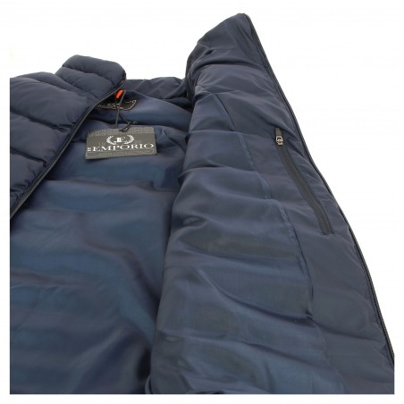 Doudoune sans manche homme marine JUST EMPORIO - Matière-noble