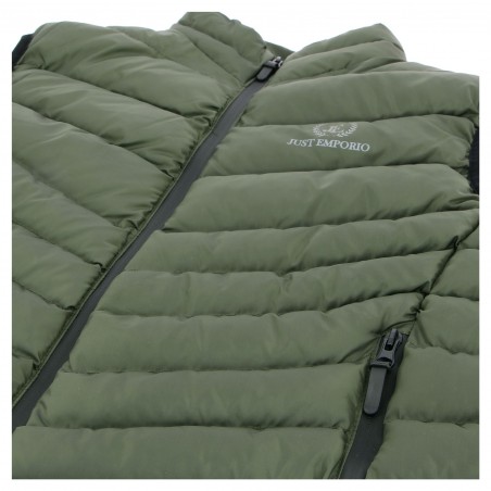 Doudoune sans manche homme JUST EMPORIO kaki - Matière-noble 34,90€