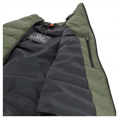 Doudoune sans manche homme JUST EMPORIO kaki - Matière-noble 34,90€