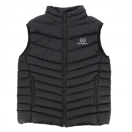 Doudoune noire sans manche homme JUST EMPORIO - Matière-noble 34,9€