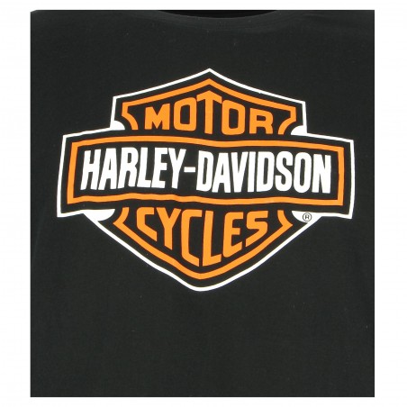 T-shirt enfant Harley Davidson, gris noir blanc 100% COTON | matiere-noble