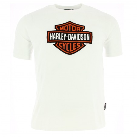 T-shirt enfant Harley Davidson, gris noir blanc 100% COTON | matiere-noble