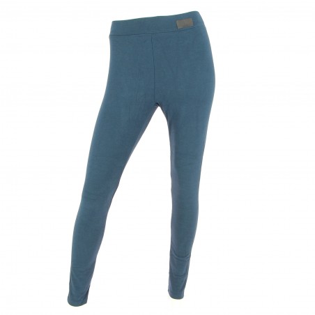Legging ultra doux, soie bleu canard, paiement sécurisé - Matière noble 19,90€