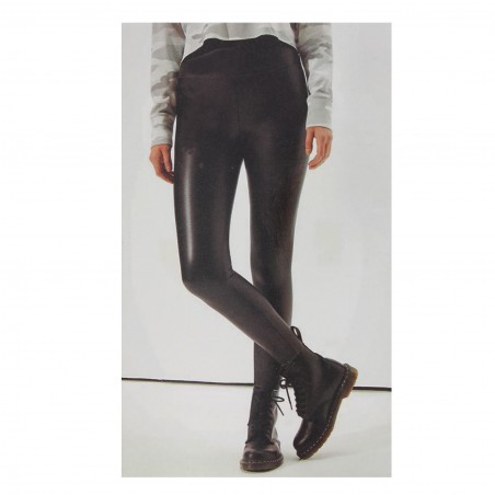 Legging simili cuir noir RODIER qualité, confort - Matière noble 16.90€