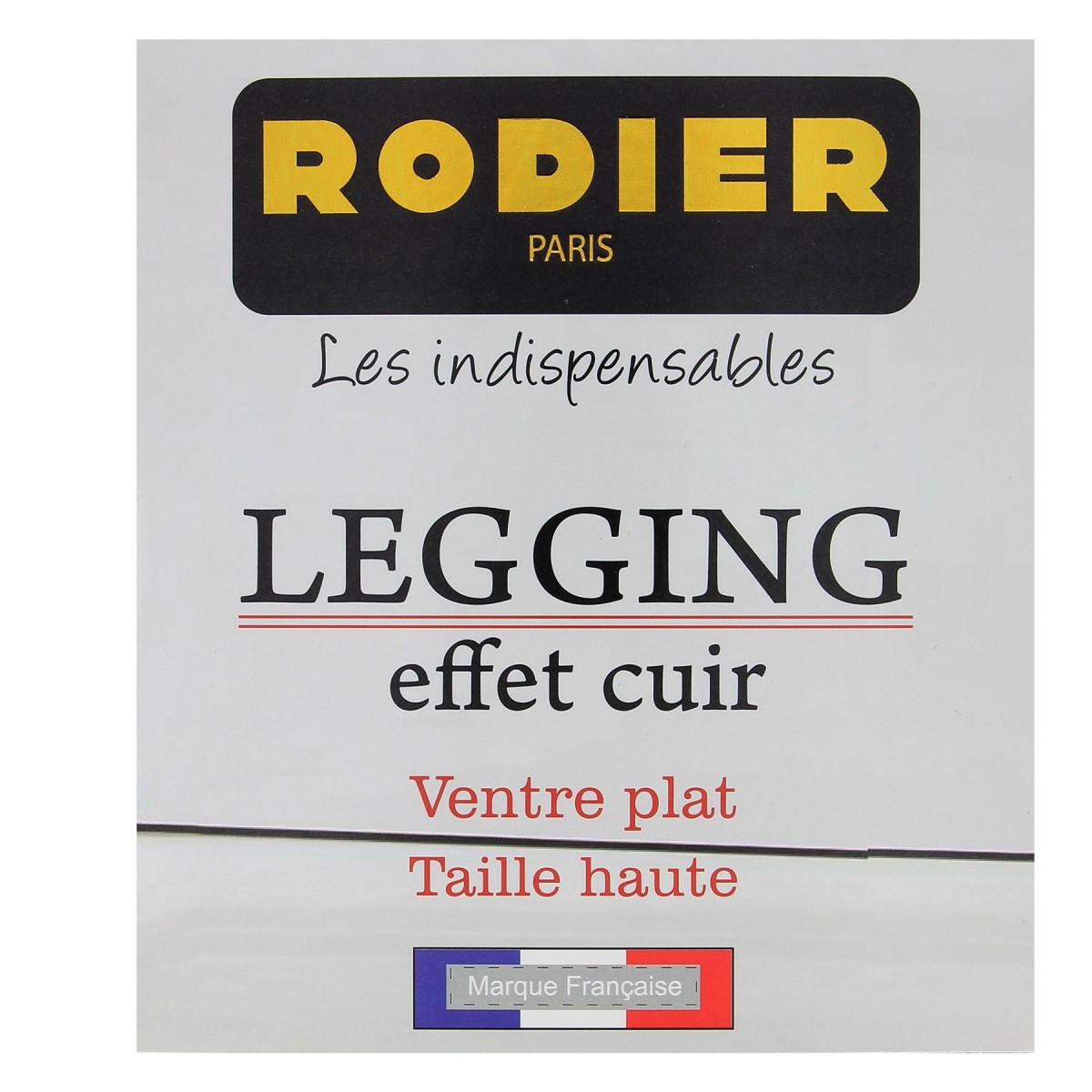 Legging simili cuir RODIER gris chic, confortable, Matière noble17.90€