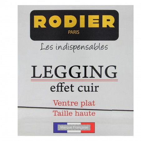 Legging simili cuir RODIER gris chic, confortable, Matière noble17.90€