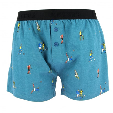 Caleçon ARTHUR imprimé FOOTBALL - Matière noble 18,90€