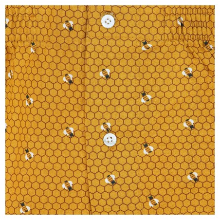 Caleçon ARTHUR jaune imprimé abeille - Matière noble 18,90€