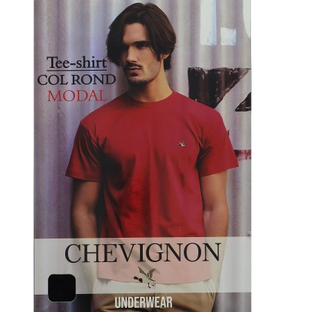Tee-shirt homme CHEVIGNON bordeaux - Matière noble 14.90€