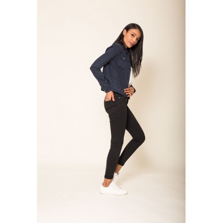 Veste cintrée courte marine Nina Carter - Matière noble 36,90 €