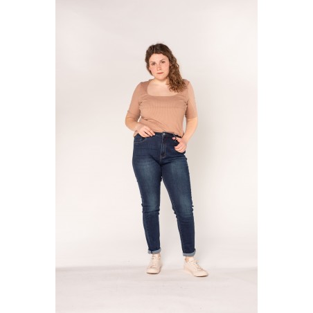 Jean slim stretch brut Nina Carter femme - Matière noble 29,90€
