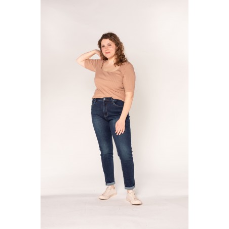 Jean slim stretch brut Nina Carter femme - Matière noble 29,90€