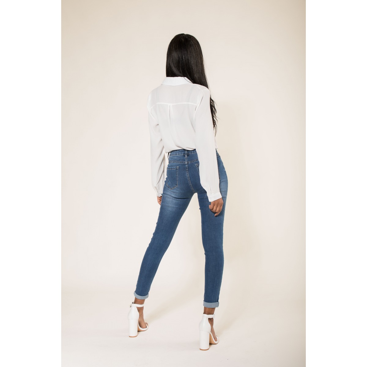 Jean Slim Stretch Nina Carter femme-Matière noble 29,90€