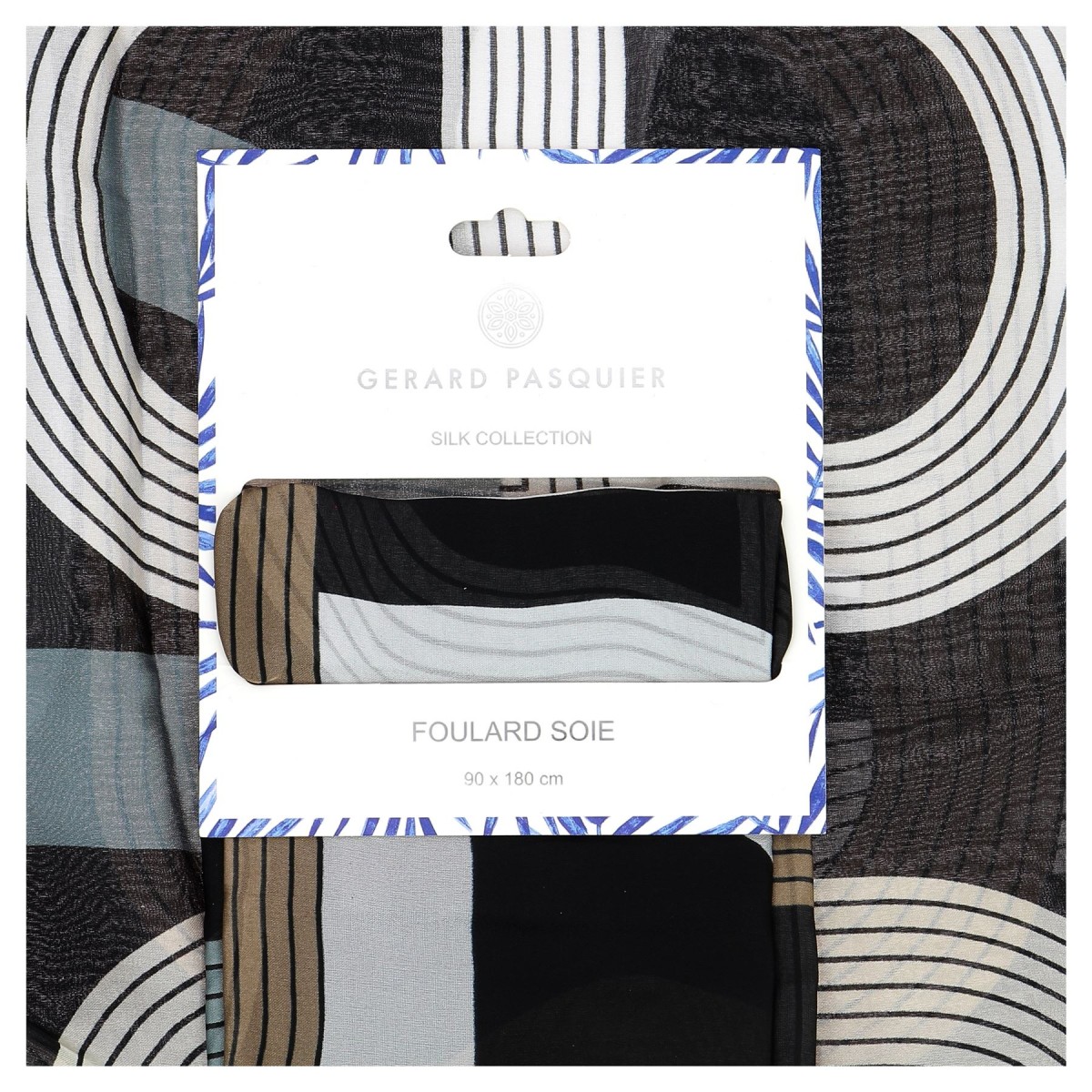 Foulard écharpe G.Pasquier, livraison rapide - Matière noble 12,90€