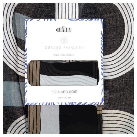 Foulard écharpe G.Pasquier, livraison rapide - Matière noble 12,90€