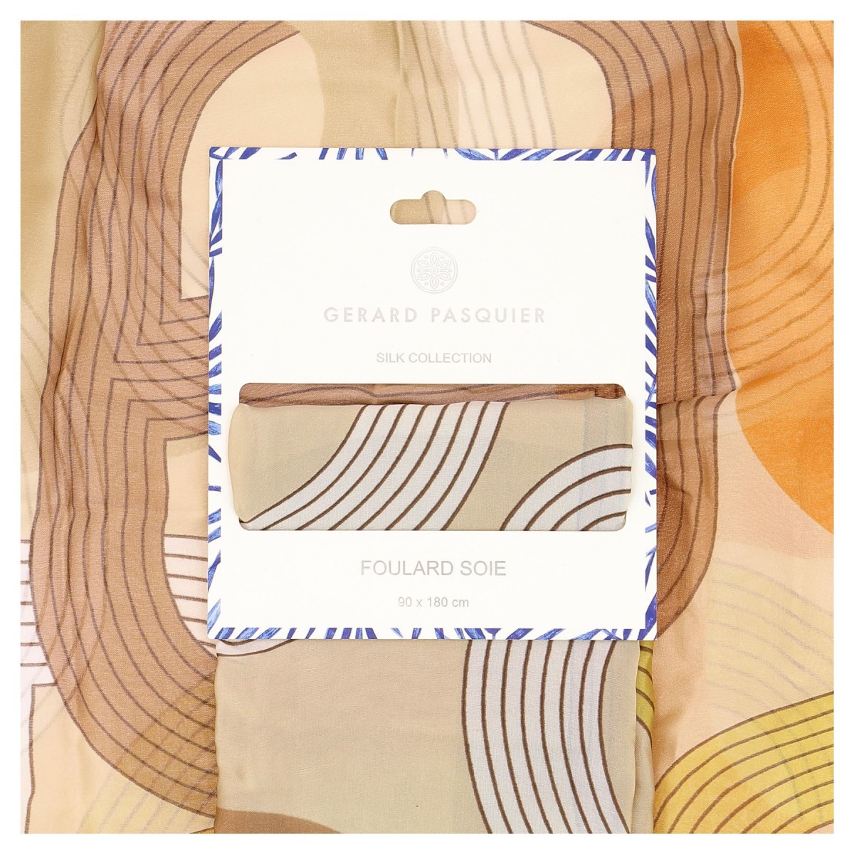 Foulard écharpe G.Pasquier, livraison rapide - Matière noble 12,90€