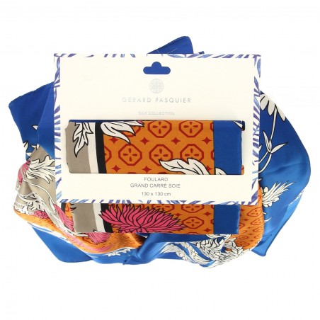 Foulard soie et viscose G.Pasquier - Matière noble 13,90€