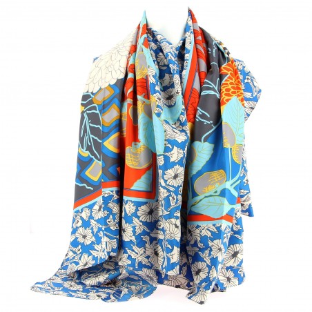 Foulard  G.Pasquier soie et viscose - Matière noble 13,90€
