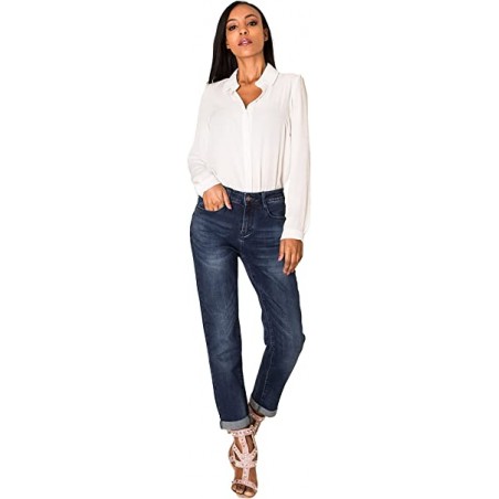 Jean boyfriend brut Nina Carter femme - Matière noble 29,90€