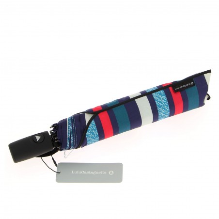 Parapluie pliant rayé LULU CASTAGNETTE - Matière-noble -18,90 €