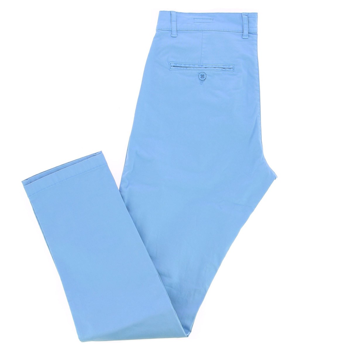 Pantalon Chino Homme YACHTING nautique bleu ciel - Matière-noble 45,90€