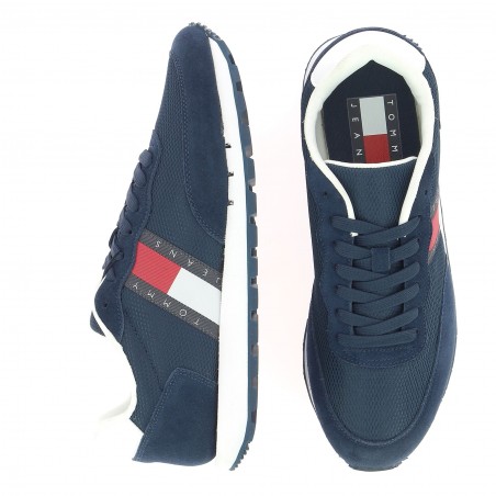 Sneakers TOMMY JEANS marine - MATIERE NOBLE - 59,90€