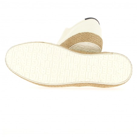 Espadrille TOMMY HILFIGER toile coloris écru - Matière noble 59,90€