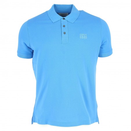Polo homme CERRUTI 1881 turquoise - Matiere-noble 29,90€