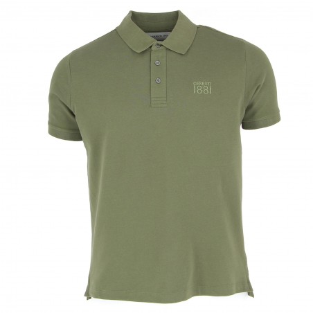 Polo homme CERRUTI 1881 kaki - Matiere-noble 29,90€