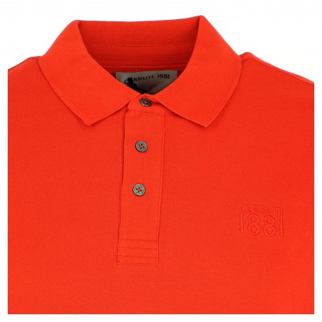Polo homme CERRUTI 1881 rouge - Matiere-noble 29,90€