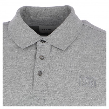 Polo homme CERRUTI 1881 gris - Matiere-noble 29,90€