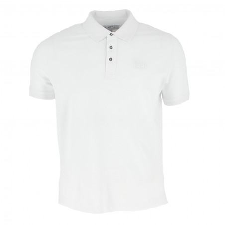 Polo homme CERRUTI 1881 blanc - Matiere-noble 29,90€