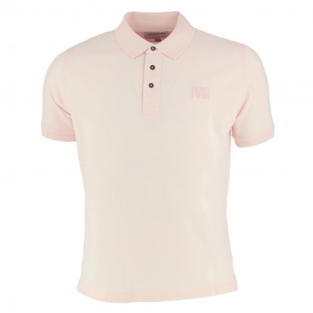 Polo homme CERRUTI 1881 rose - Matiere-noble 29,90€