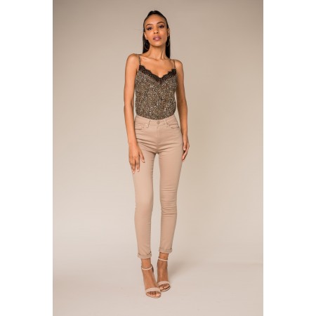 PANTALON SLIM STRECH NINA...