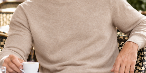 Pull homme en laine et cachemire : élégance et confort